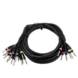 OMNITRONIC Snake cable 8xJack/16xJack mono 15m