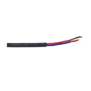 OMNITRONIC Speaker cable 2x2.5 100m bk durable