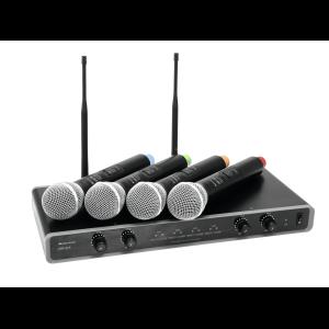 OMNITRONIC UHF-104 Wireless Mic System 828.1/830.3/864.8/863.8MH