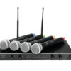 OMNITRONIC UHF-104 Wireless Mic System 828.1/830.3/864.8/863.8MH