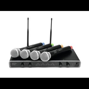 OMNITRONIC UHF-104 Wireless Mic System 828.1/830.3/864.8/863.8MH