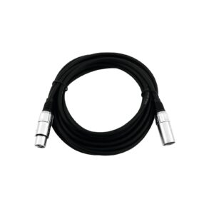 OMNITRONIC XLR cable 3pin 7.5m bk