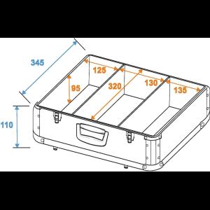 ROADINGER CD Case ALU digital booking rounded rd