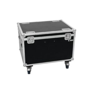 ROADINGER Flightcase 4x LED THA-100F/THA-120PC with wheels