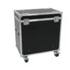 ROADINGER Flightcase 8x Audience Blinder 2xCOB