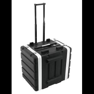 ROADINGER Plastic-Rack 19, 7U, DD/trolley, black