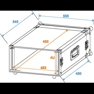 ROADINGER Rack Profi 4U 45cm