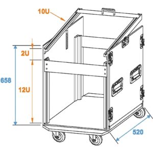 ROADINGER Special Combo Case U 12U