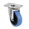 ROADINGER Swivel Castor 100mm BLUE WHEEL light blue