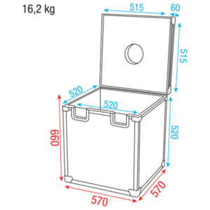 Roadcase for 50cm Mirrorball Custodia per sfera specchiata da 50 cm