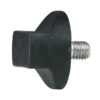 Rotary knob M10x12 (supporto telo) nero