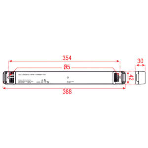 SOLOdrive AC 100 W Constant Current DALI corrente continua