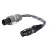 SOMMER CABLE Adaptercable XLR(F)/Speakon NL2FC 0.15m