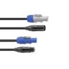 SOMMER CABLE Combi Cable DMX PowerCon/XLR 10m