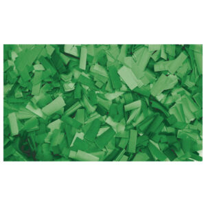 Show Confetti Rectangle 55 x 17mm Verde, 1 kg Ignifugo