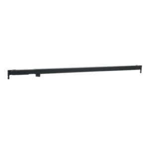 Telescopic drape support 120(l)--></noscript>180(l)cm, Nero (rivestimento a polvere)