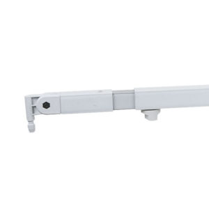 Telescopic drape support 180(l)-->300(l)cm, Bianco (rivestito a polvere)