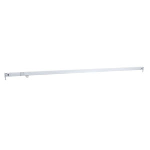 Telescopic drape support 180(l)-->300(l)cm, Bianco (rivestito a polvere)