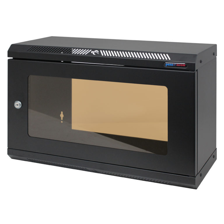 6U Shallow Wall Mount Rack Cabinet (R6025-M6-6UK)