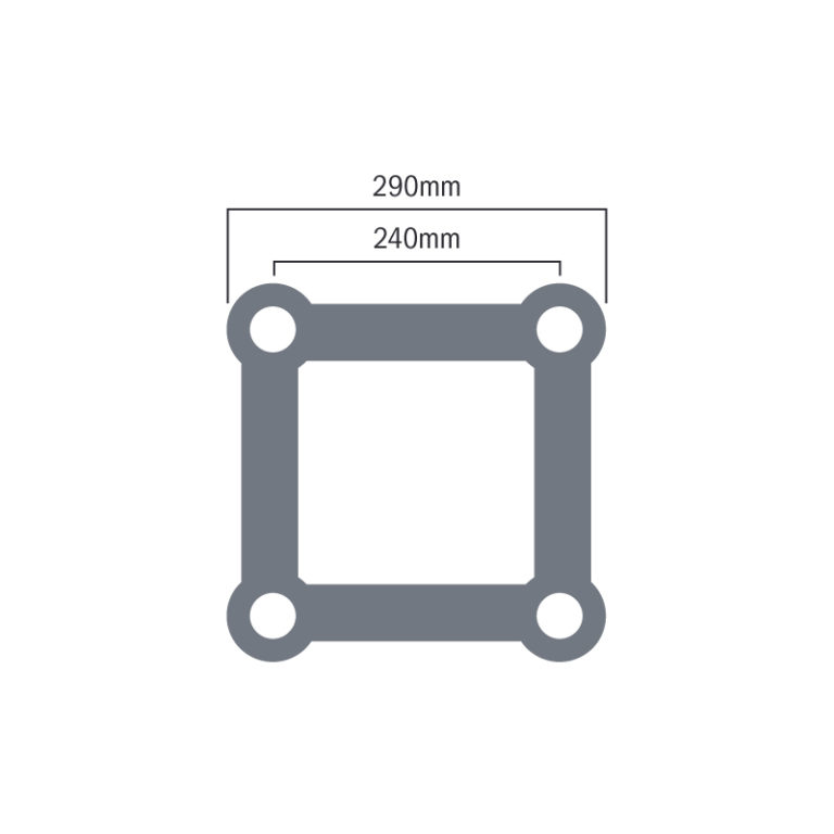 F34 PL 0.5m Truss (F34050PL)