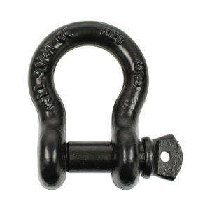 3.25 Ton Black Bow Shackle