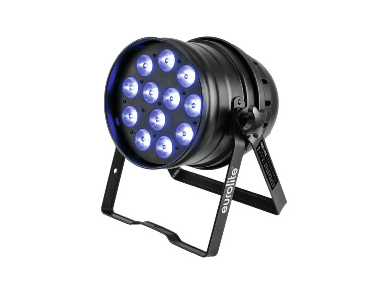 EUROLITE LED PAR-64 QCL 12x8W floor bl