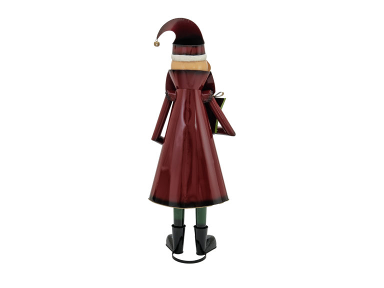 EUROPALMS Santa Claus, Metal, 150cm, red