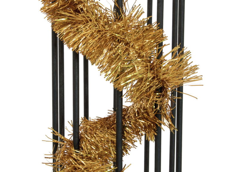 EUROPALMS Tinsel metallic, gold, 7,5x200cm