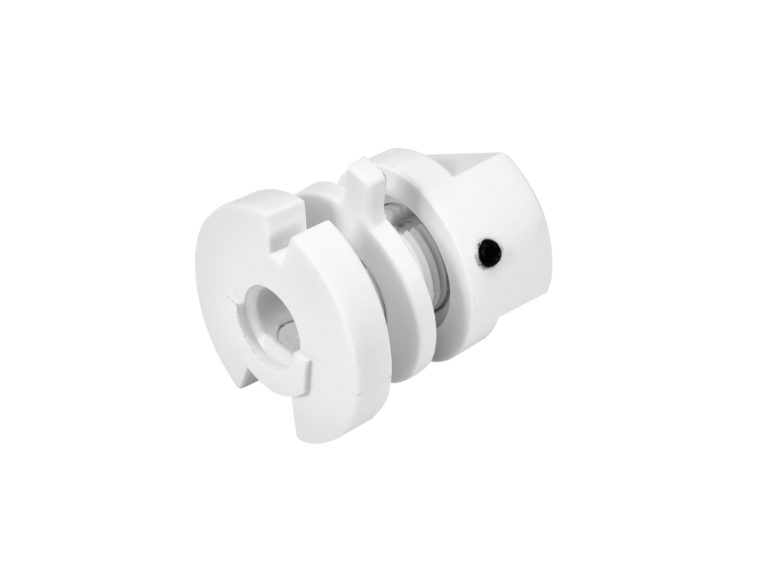 EUTRAC Retaining collar for multi adapter, white