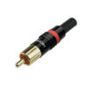 HICON RCA plug HI-CM03-RED