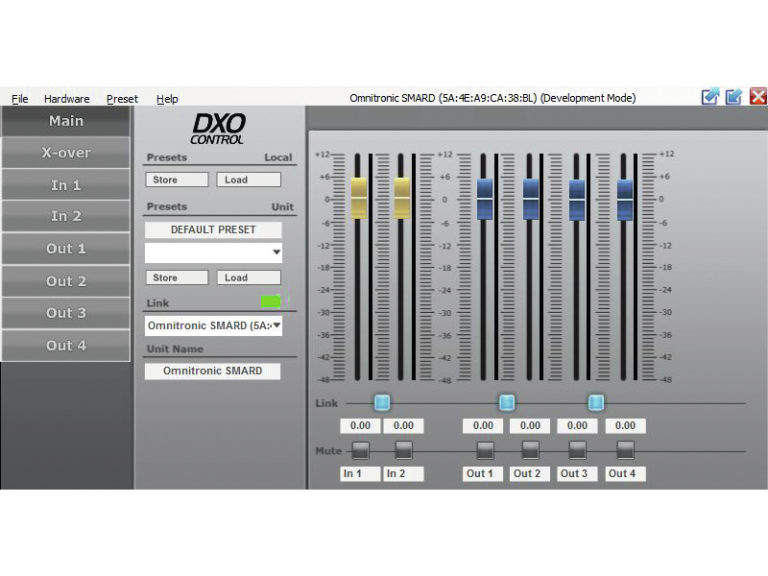 OMNITRONIC SMARD-24RCA Digital DSP Controller