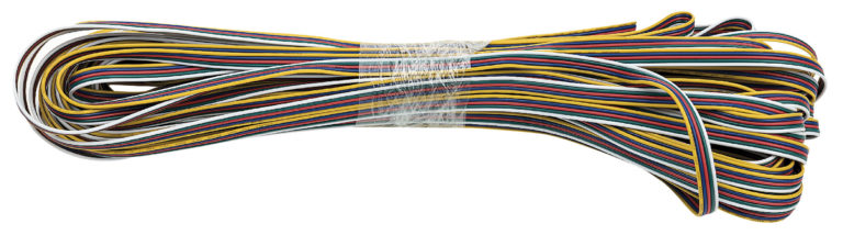 RGBW flat cable