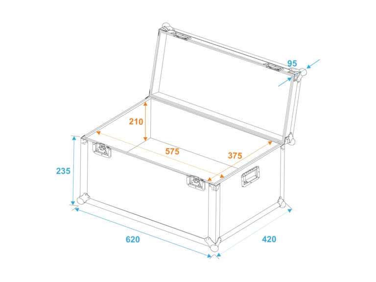 ROADINGER Universal Transport Case 60x40x30cm