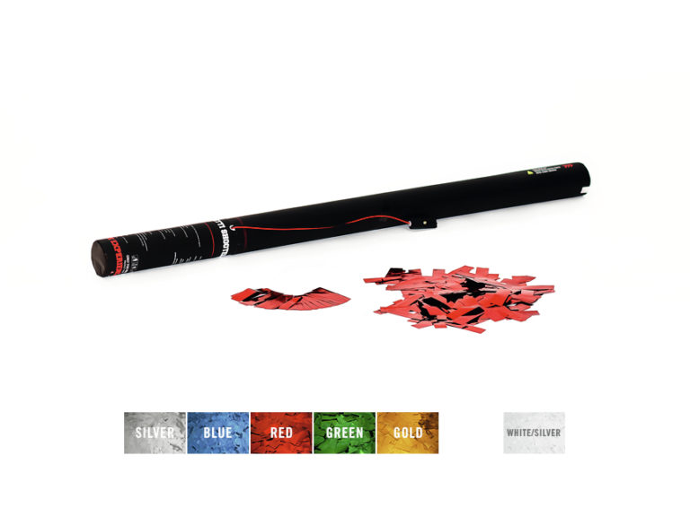 TCM FX Electric Confetti Cannon 80cm, multicolor metallic