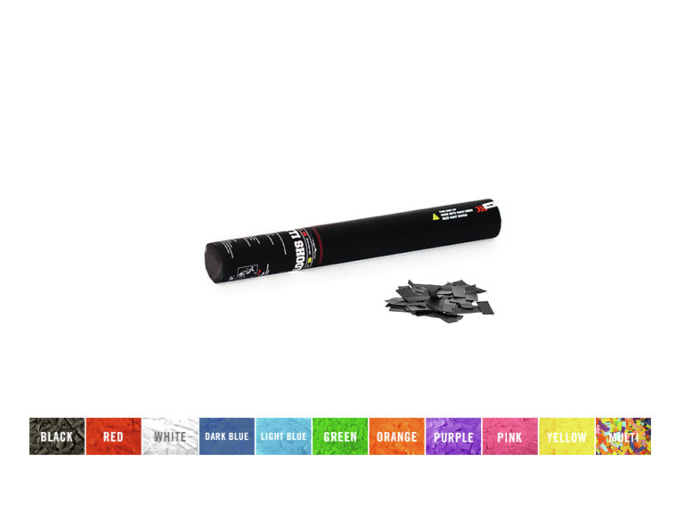 TCM FX Handheld Confetti Cannon 40cm, black