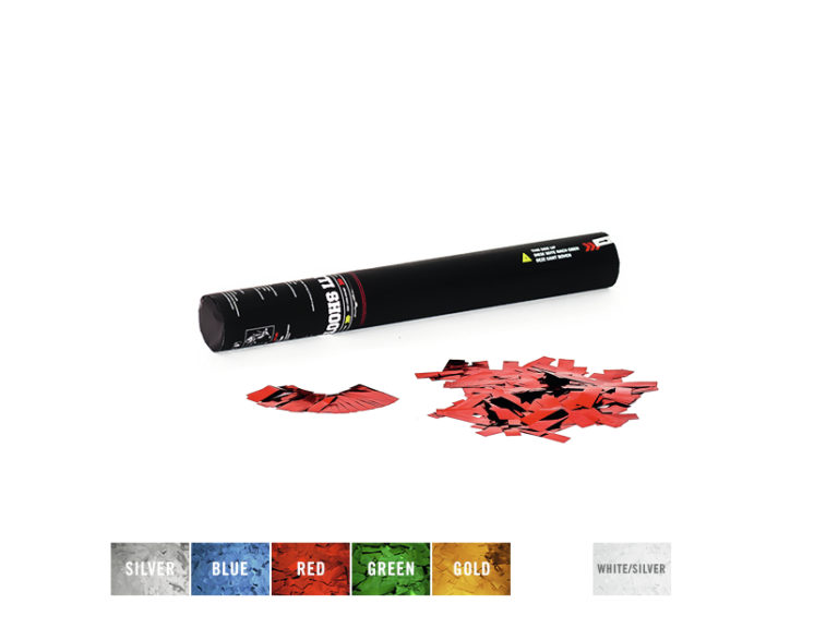 TCM FX Handheld Confetti Cannon 40cm, green metallic