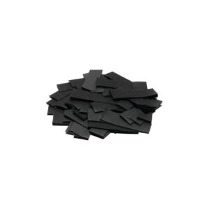 TCM FX Slowfall Confetti rectangular 55x18mm, black, 1kg