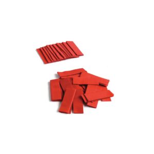 TCM FX Slowfall Confetti rectangular 55x18mm, red, 1kg