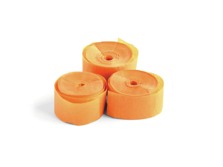 TCM FX Slowfall Streamers 10mx1.5cm, orange, 32x