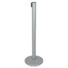 2m Adjustable Crowd Barrier PRO Argento