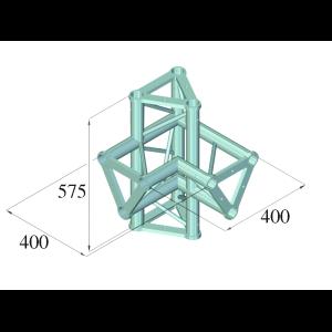 ALUTRUSS TRISYSTEM PAC-45 corner 4-way / l+h