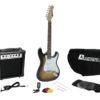 DIMAVERY EGS-1 Electric guitar set, sunburst