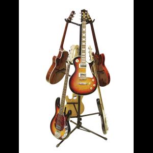 DIMAVERY Guitar tree 6-fold bk