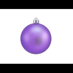 EUROPALMS Deco Ball 7cm, purple, matt 6x