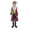 EUROPALMS Santa Claus, Metal, 195cm, red