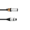 PSSO Adaptercable DMX XLR 5pin/3pin 0.3m bk