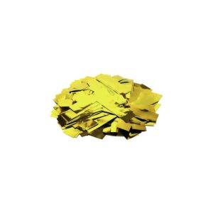 TCM FX Metallic Confetti rectangular 55x18mm, gold, 1kg