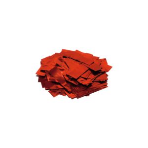 TCM FX Metallic Confetti rectangular 55x18mm, red, 1kg