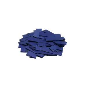 TCM FX Slowfall Confetti rectangular 55x18mm, dark blue, 1kg