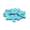 TCM FX Slowfall Confetti rectangular 55x18mm, light blue, 1kg